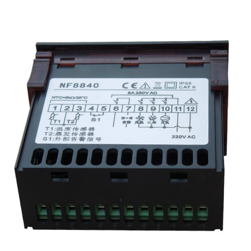 福柯思NF8840/NewFocus/制冷、除霜、風(fēng)機(jī)、告警型數(shù)字自動(dòng)溫控器